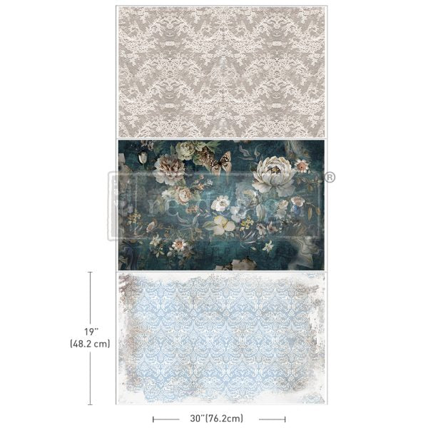 Holly Jolly Hideaway - Decoupage Tissue Paper - Redesign with Prima