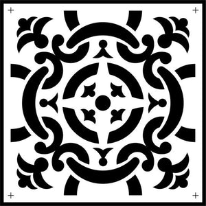 Celtic Tile Stencil - Twist My Armoire