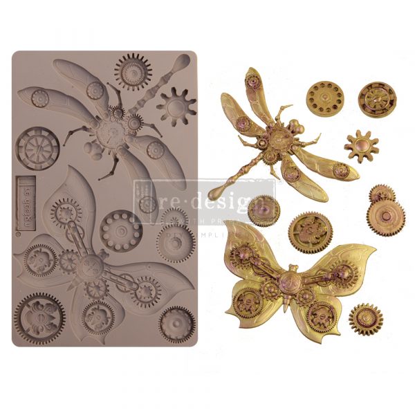 Mechanical Insecta Decor Moulds