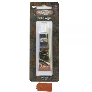 Rich Copper Metallic Wax