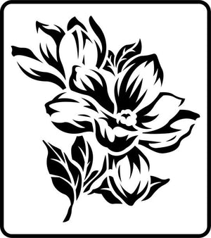Magnolia Stencil - Twist My Armoire