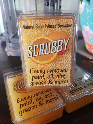 Scrubby Soap ~ Orange