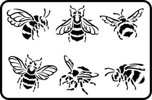 Bees Stencil - Twist My Armoire