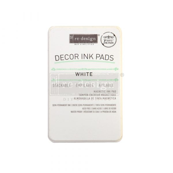 White Magnetic Ink Pad